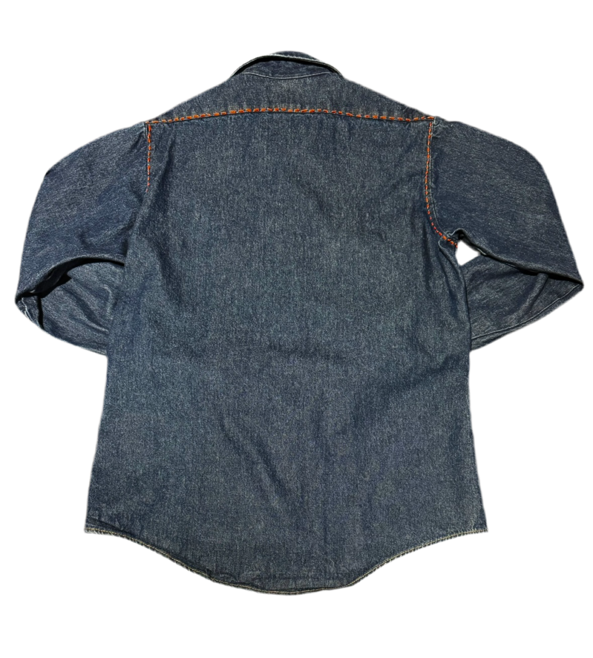 Hand Stitched Upcycled Heavyweight Denim Work Shirt